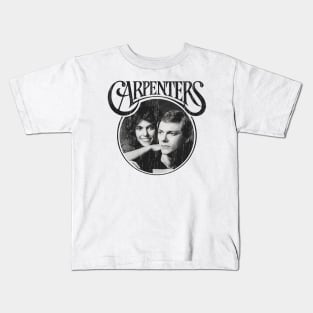 Carpenters // Vintage Aesthetics Design Style Kids T-Shirt